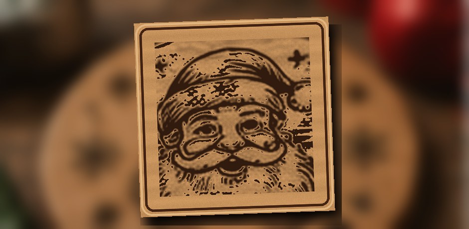 Christmas laser engraving