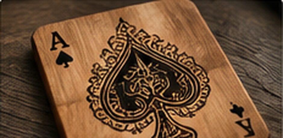 Ace of Spades Coaster design artwork